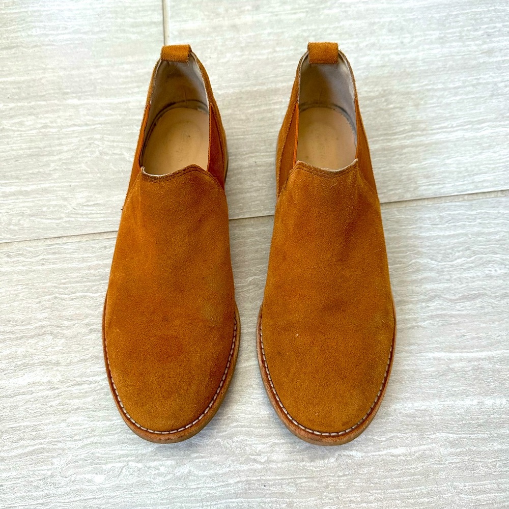 Clarks Camel Suede Edenvale Slip On